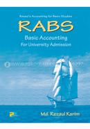 RABS (Basic Accounting For University Admission) image
