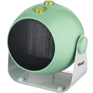 RAF Ceramic Portable Indoor Quiet Air Fan Space Heater with Thermostat Personal Electric Tilt Head Heater for Home and Office-1800 Watt image