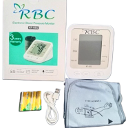 RBC Automatic Digital LCD Upper Arm Blood Pressure Monitor Electronic Sphygmomanometer image