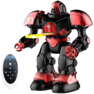 R/C Disk Launching Dancing Robot With Light Remote Control Robot Toys Singing Smart Shooting RC for Kids Intelligent Programmable with Battle Mode