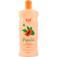 RDL Extract Papaya Whitening Hand Body Lotion With Vitamin E 600ml image