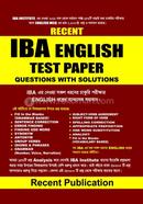 RECENT IBA ENGLISH TEST PAPER image