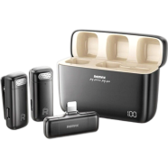 REMAX New Arrival K15 2 in 1 Wireless Radio Microphone for Smart Phone image