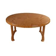 RFL Dining Table 6 Seat Plas/Leg - Sandal Wood image