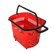 RFL Double Handle Shopping Basket Red image