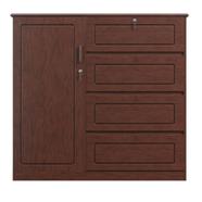 Regal Legacy Wood Wardrobe Antique image