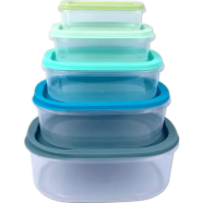 RFL Lid and Lid Rtg Container 5 Pcs Set-UAE image