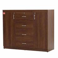 Regal Marina Laminated Board Wardrobe Antique WDH-105-1-1-20 image