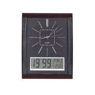 Ajina Orbit RTG Wall Clock With Digit Black image