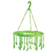 RFL Round Hanger 12 Clips -Lime Green image