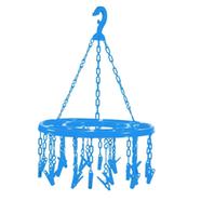 RFL Round Hanger 24 Clips -Light Blue image