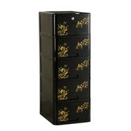 RFL Smart Closet 5 Drawer Elite Gold And Black - 891084 icon
