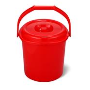 RFL Square Bucket With Lid 25L - Red image