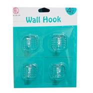 RFL Square Wall Hook 4 Pcs Set - Trans - 939223 icon