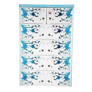 RFL Wardrobe Double 5D KD Deluxe - Blue - 880382