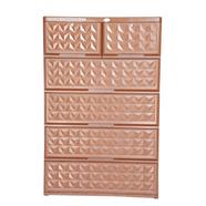 RFL Wardrobe Double 5D KD Diamond-Eagle Brown image