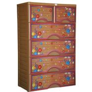RFL Wardrobe Double 5D KD Elegant TeakWood-Color - 891393 icon