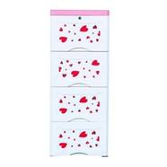 RFL Wardrobe Single 4D KD Victoria - Heart image