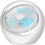 RFME USB Fan Handheld Fan Small USB Desktop Fan 3 Speed Levels for Outdoor Travel Movement-Blue (Yellow (Summer Fan) (Color : Blue) image