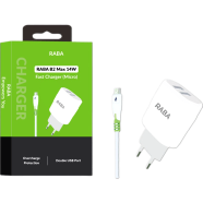 Raba B2 Max Fast Charger 2.1A 14 Watt Type-C High-Speed Charging Adapter image