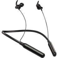 Raba E60 Wireless Neckband Earphones With Deep Bass And Comfortable Fit image