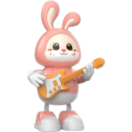 Rabbit Guitarist Dance Bunny Toy image