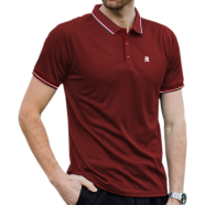 Rabbit Premium Quality Men’s Solid Polo T-shirt image