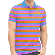 Rabbit Premium Quality Yarn Dying Single Jersey Polo image