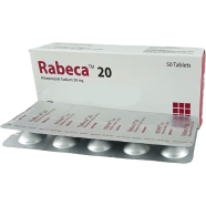 Rabeca 20 mg 10's Strip Tablet icon