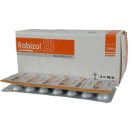 Rabizol 20 mg 14's Strip Tablet image
