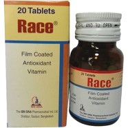 Race 6 mg Plus 200 m - 20's pack Tablet image