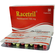 Racetril 100mg Capsule 10's Strip image