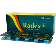 Radex 0 Point 5 mg, 10 mg Tablet 10's Strip image