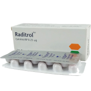 Raditrol 0.25 mcg 10's Strip Capsule image
