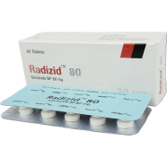 Radizid 80 mg Tablet 10's Strip image