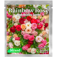 Rainbow Rose Seed Repack (Intack Pack) 0.25 gm image