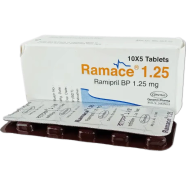 Ramace 1.25 Mg Tablet 10's Strip image