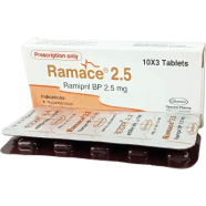 Ramace 2.5 mg Tablet 10's Strip image