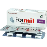 Ramil 5 mg Tablet 10's Strip image