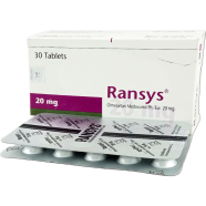 Ransys 20 mg Tablet 10's Strip image