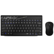 Rapoo 8000M Multi-Mode Keyboard And Mouse Combo-Black