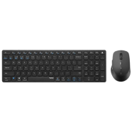 Rapoo 9350M Multi-Mode Wireless Optical Mouse And Keyboard Combo-Darkgrey