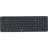 Rapoo E9550L Ultra-slim Multi-mode Wireless Keyboard Black image