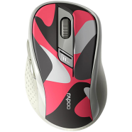 Rapoo M500 Silent Multi-Mode Wireless Mouse-Red