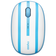 Rapoo M650 (White-Blue) FIFA World Cup Edition Multi-Mode Wireless Mouse image