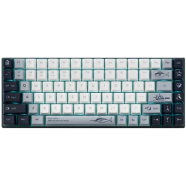 Rapoo MT510PRO Multi-Mode Backlit Mechanical Silver Switch Keyboard- White Blue