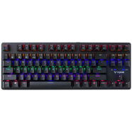 Rapoo V500PRO MT Multimode (87 Key) Backlit Blue Switch Mechanical Gaming Keyboard