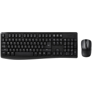 Rapoo X1800 Pro Wireless Optical Keyboard Mouse Combo- Black