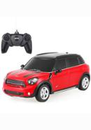 Rastar Mini Cooper S Countryman RC Racing Car (Red/Yellow) image