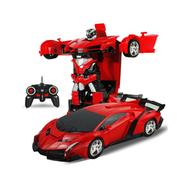 Rc Robot Car Transformer Remote Control 2 IN 1 – Red icon